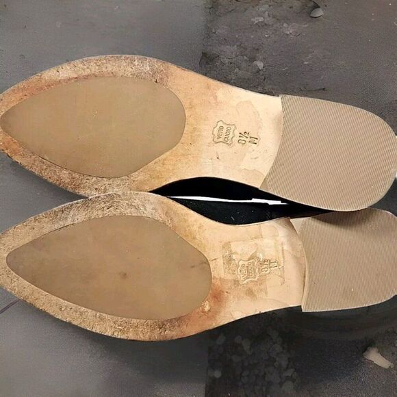 Vaneli Mariel Black Suede Ankle Boots  Women's Size 8.5 - Picture 7 of 8